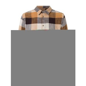 Knowledge Cotton Apparel Checkered shirt brown check