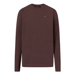 1120012-Badge-long-sleeve-GOTS-Vegan-1404-Deep-Mahogany-Extr