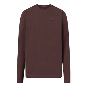 1120012-Badge-long-sleeve-GOTS-Vegan-1404-Deep-Mahogany-Extr