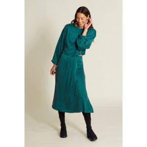 SUITE13LAB Damen Bluse ASLANI Emerald