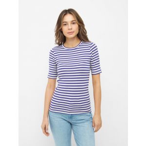 2010019-Striped-rib-t-shirt-GOTS-Vegan-8027-Purple-stripe-Ex
