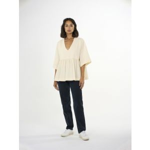 2090014-Seersucker-v-neck-shirt-GOTS-Vegan-1348-Buttercream-