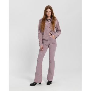 KUYICHI LISETTE FLARE CORDUROY Lavender Grey