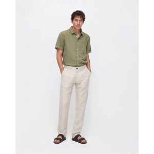 Kuyichi DARREN LINEN CHINO light sand melange