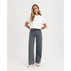 Kuyichi FARRAH WORKER Corduroy cloud blue