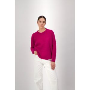 Les Racines du Ciel Chelsea-AS Round Neck Sweater pink