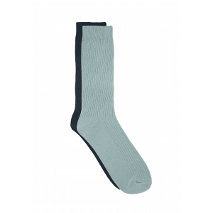 KnowledgeCotton Apparel 2-pack sock Gray Mist