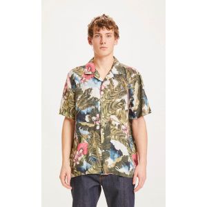 Knowledge Cotton Apparel WAVE linen shirt