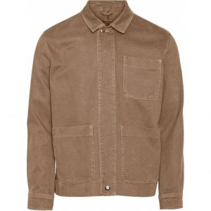 Knowledge Cotton Apparel Pine heavy twill overshirt