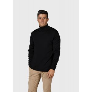 Klitmøller Collective Pullover Rollkragen-Pullover, Anders knit black