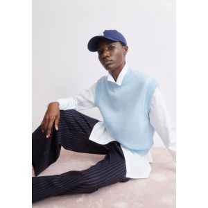 ARMEDANGELS MOHAIR-MIX PULLUNDER  blue glow