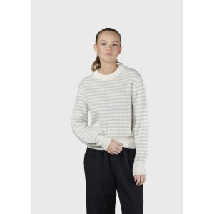 Klitmøller Collective Gunilla knit cream/pastel grey