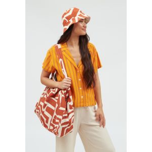 SUITE13LAB LEA Print Hat Geo Print