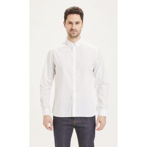 Knowledge Cotton Apparel ELDER owl shirt bright white