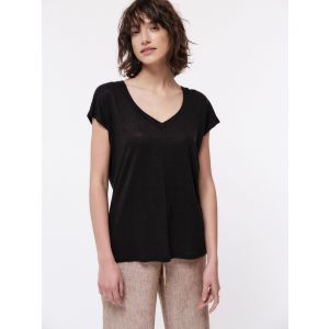 LANIUS-Shirt-mit-V-Ausschnitt-black-01