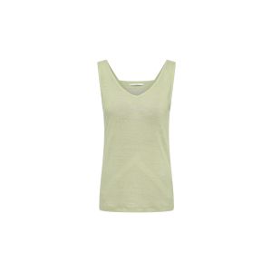 Lanius Tanktop mit V-Ausschnitt wasabi