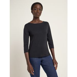 LANIUS_125_13633-199-black-34_U-Boot-Shirt-mit-3-4-Arm_02