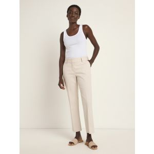 LANIUS Hose mit schmalem Bein chalk