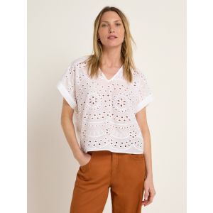 LANIUS_125_14350-706-off-white-anglaise-34_Blusenshirt-mit-S