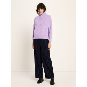 LANIUS_225_14474-00-568-lupine-melange-34_Half-Zip-Pullover_