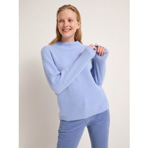 LANIUS Damen Grobstrickpulluver zen blue