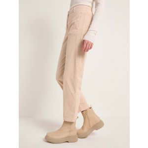 LAMIUS Damen Kord Hose GOTS sahara