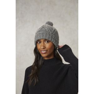 People-Tree-Diamond-Knit-Hat-grey