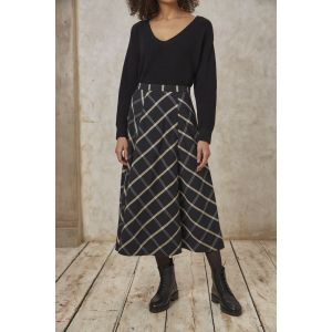 PeopleTree-Romily-checked-skirt-1