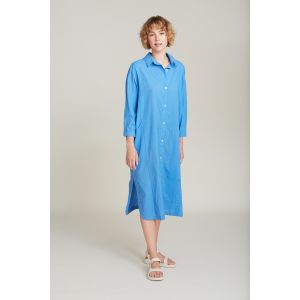 SUITE 13 LAB TONGA SHIRT DRESS cobalt blue