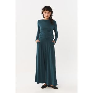 Suite13LAB Damen Hose aus Modal dark green
