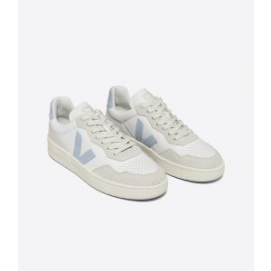 Veja V-90 O.T. Leather extra white-steel