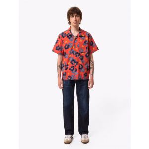 Nudie Jeans Co Arthur Flower Hawaii Shirt