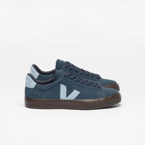 Veja Campo Suede Nautico Steel Eagle